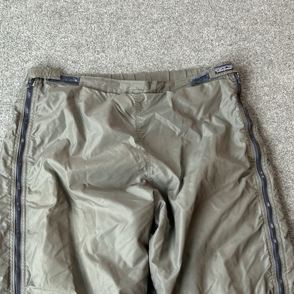 Patagonia Pants Mens Extra Large Fleece Lined Full Zip Grey VTG USA Made 38 X32 - Picture 3 of 14